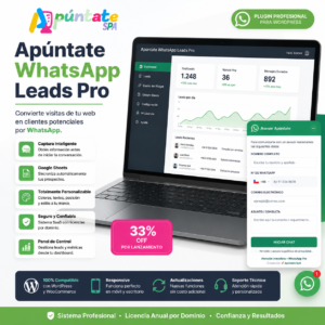 Apúntate WhatsApp Leads Pro